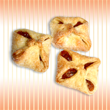 Печиво "Веснянка"<br>з наповнювачем зі шматочками персиків