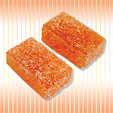 Orange marmalade in sugar